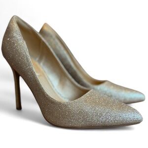 Elegant Gold Women's Heels